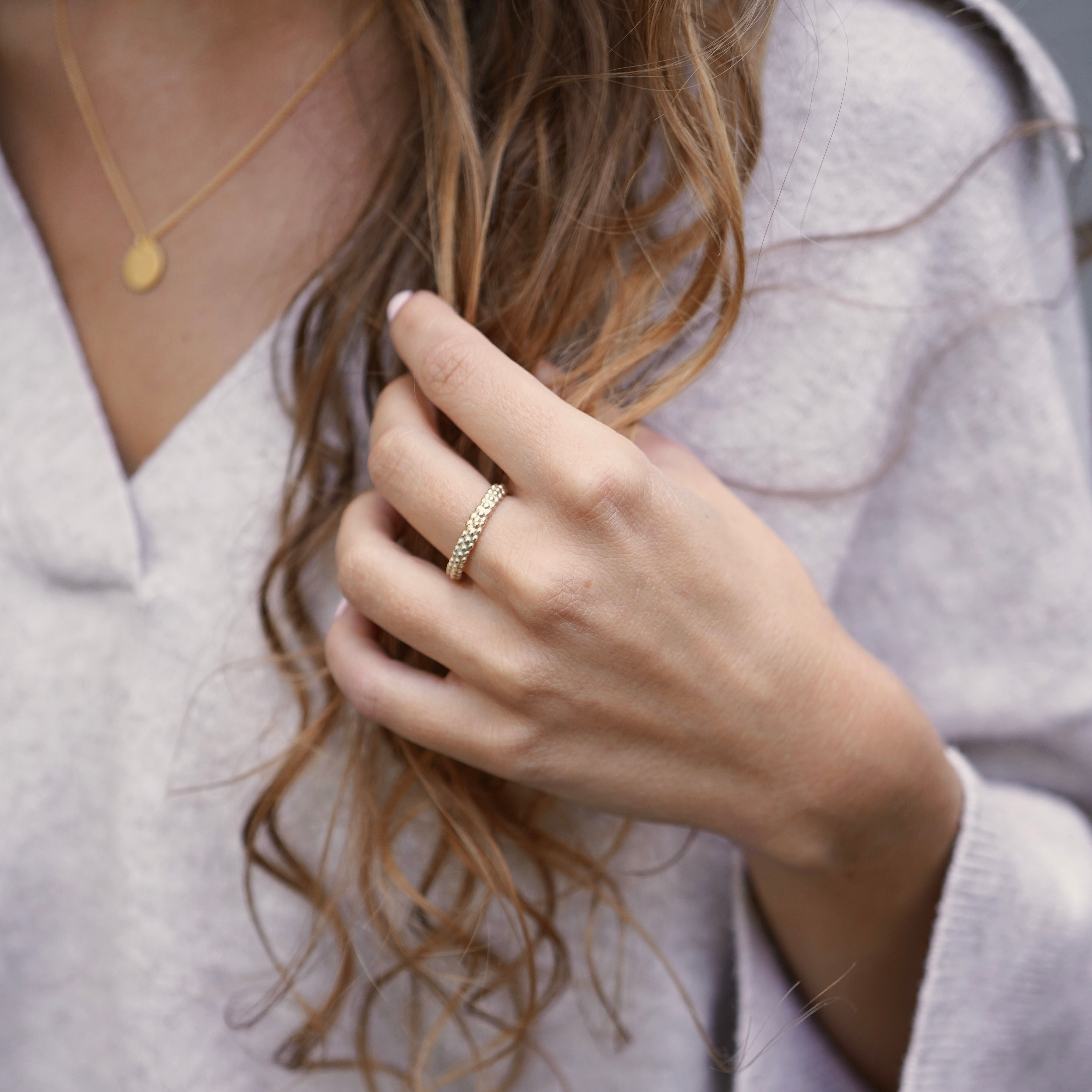 Bubble Ring schmal