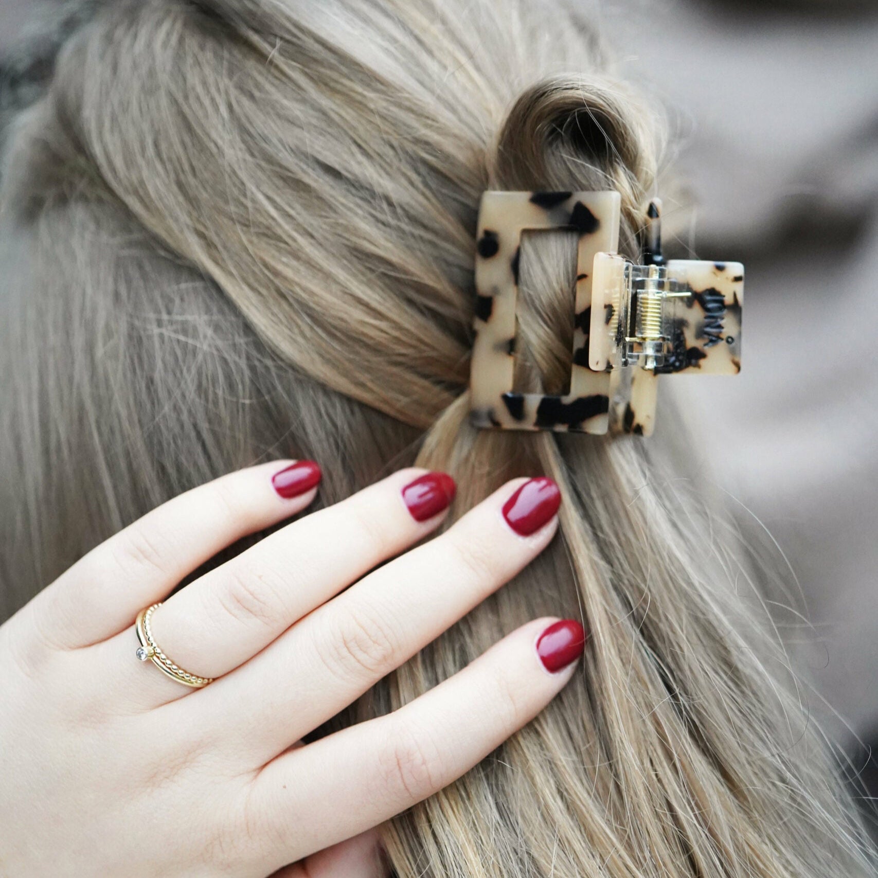 Hairclip Josefin Tortoise