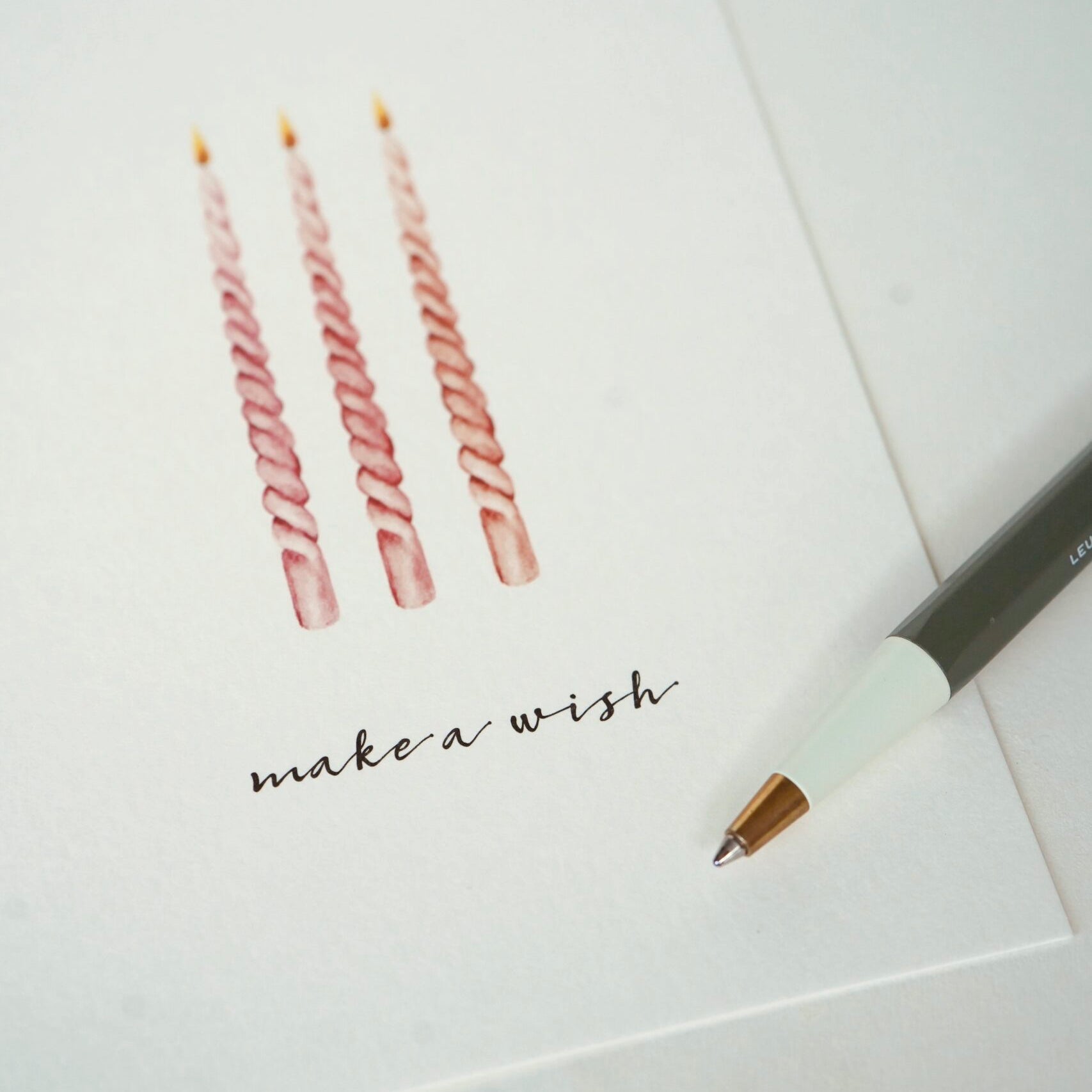 Postkarte | Make a wish