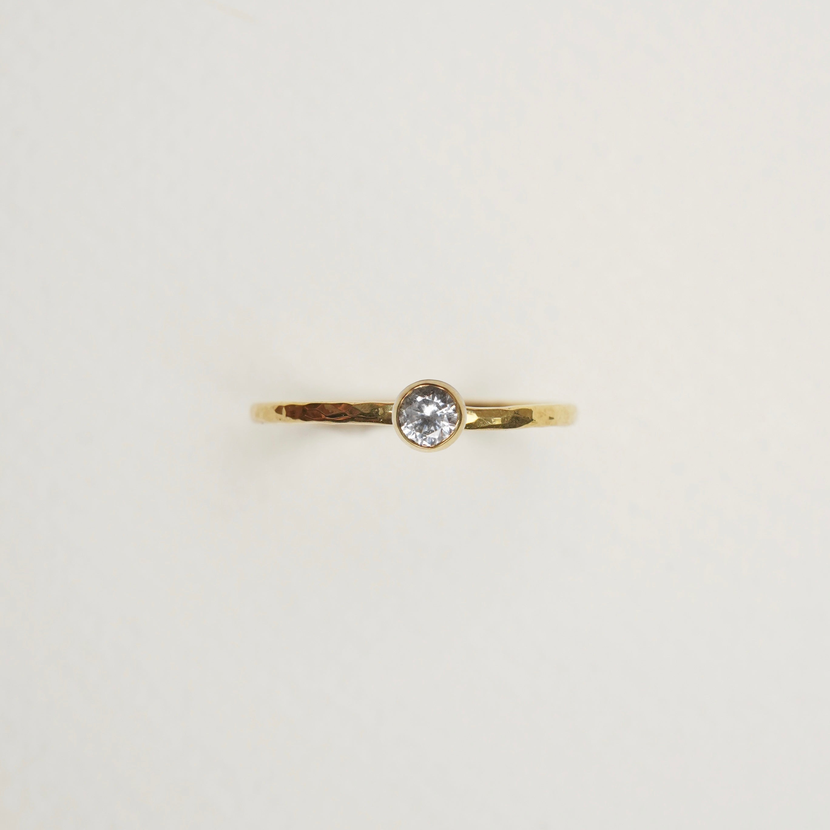 Verlobungsring-Baukasten Gelbgold – 4mm Zarge