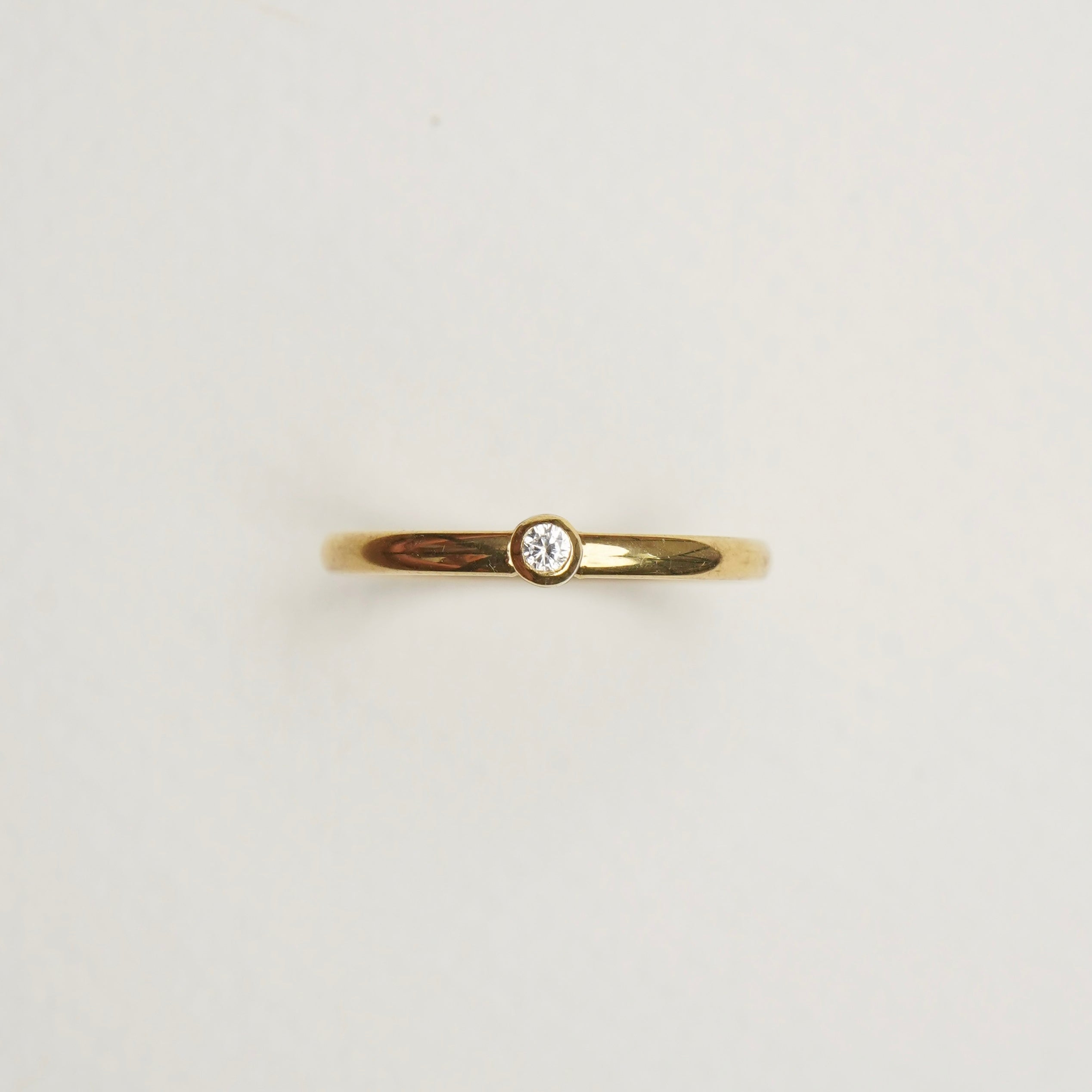 Verlobungsring-Baukasten Gelbgold | 3 | Oval | Zarge rund 2.5 mm