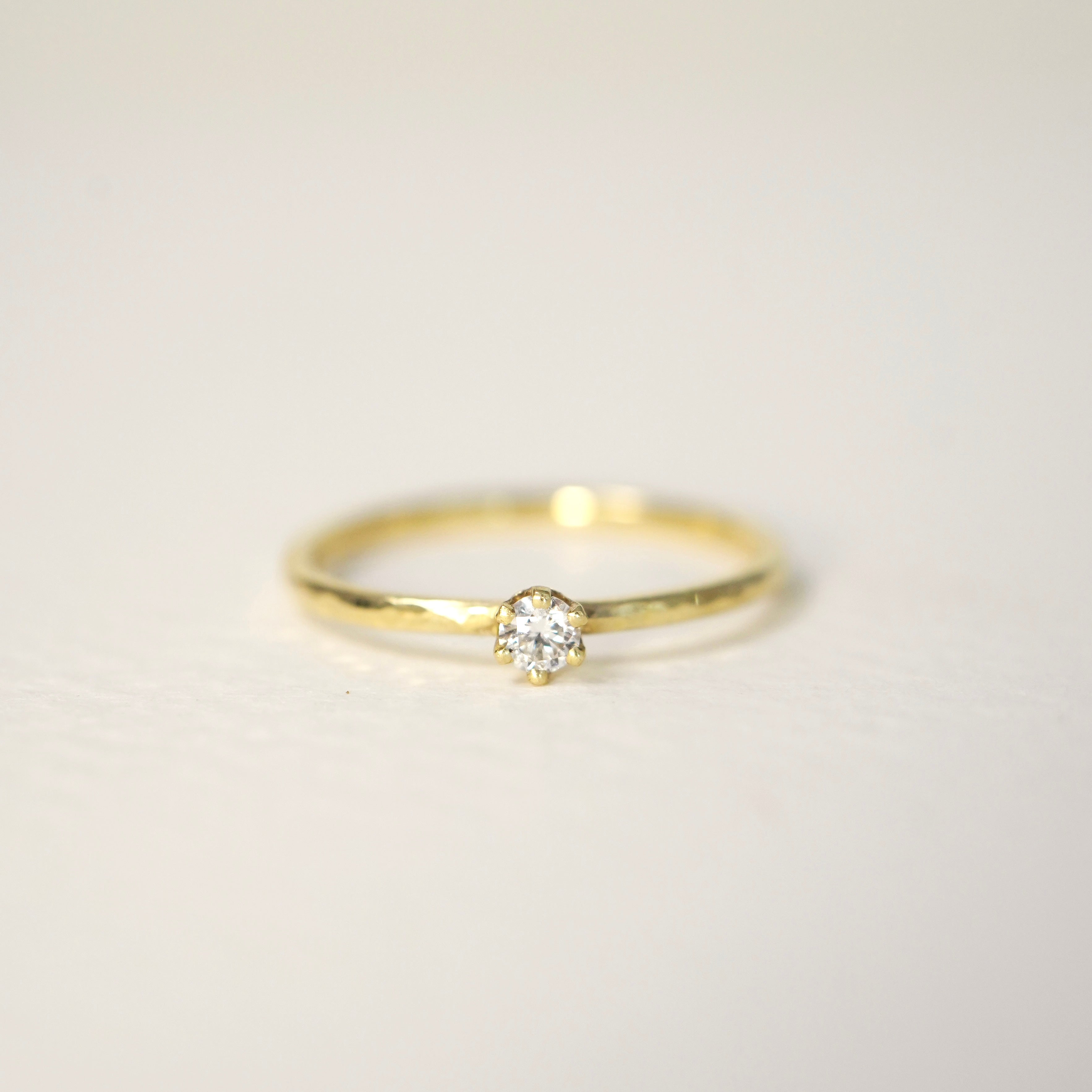 Rom | Ring | 585 Gelbgold, Diamant