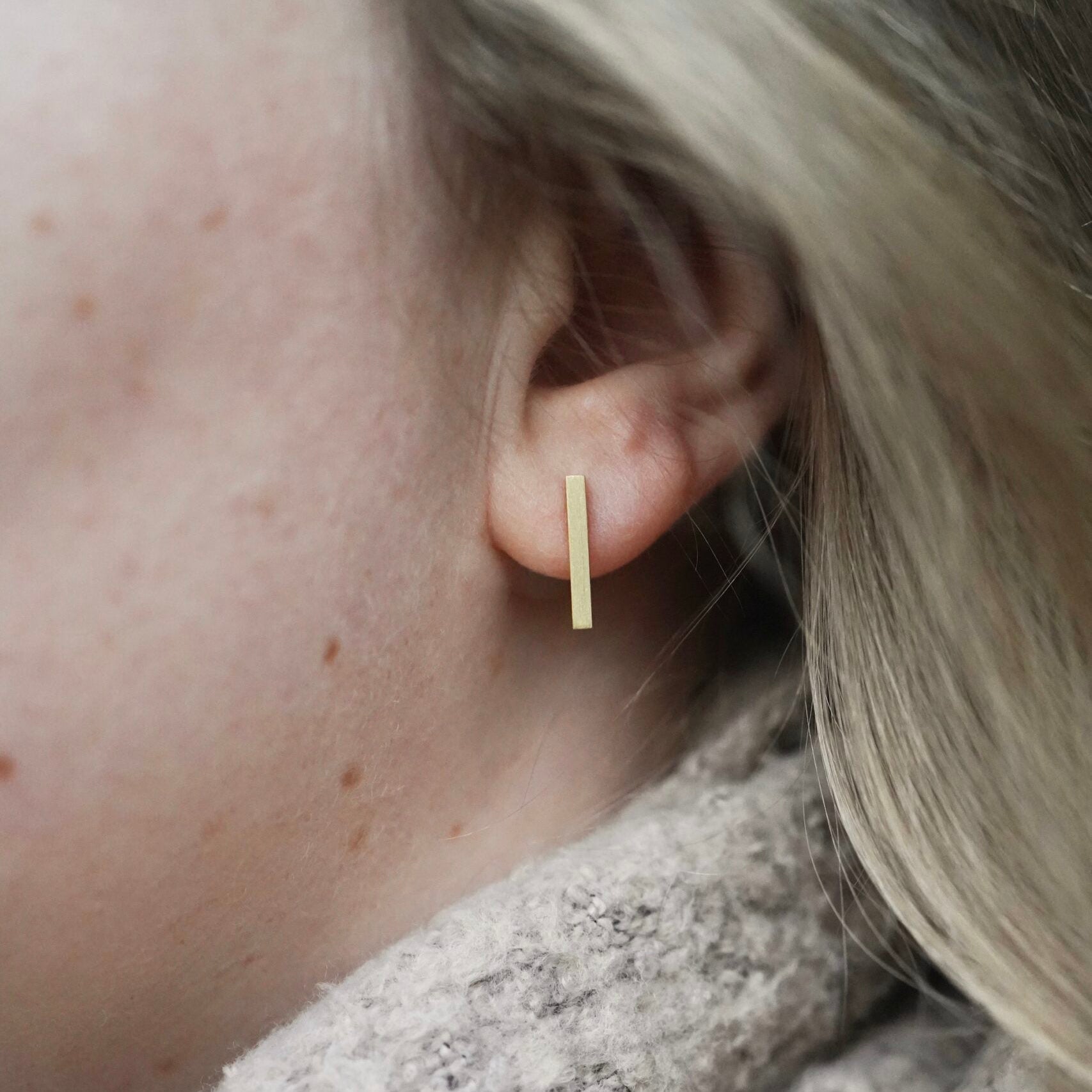 Kantig No. 1 | Ohrstecker