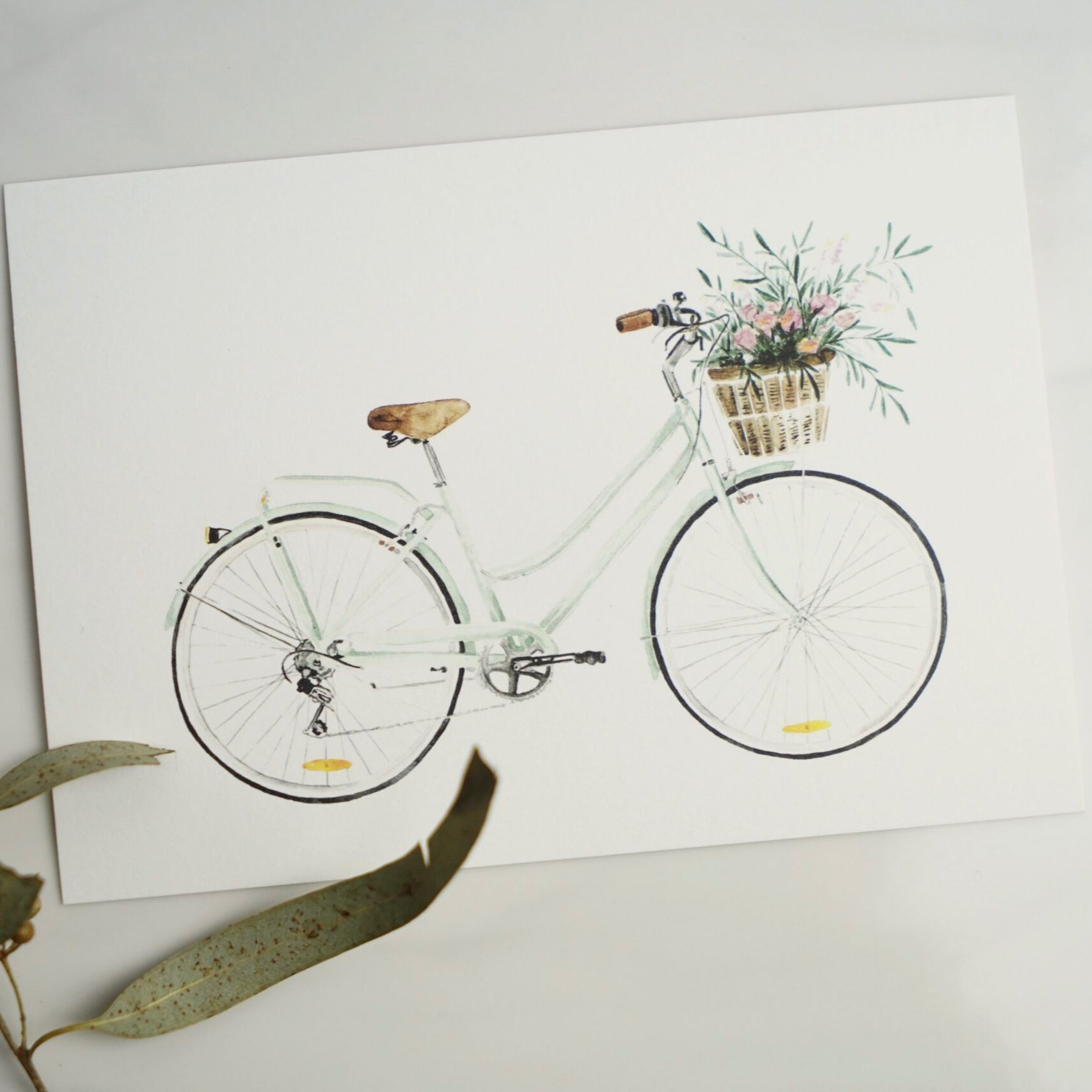 Postkarte | Bicycle Love