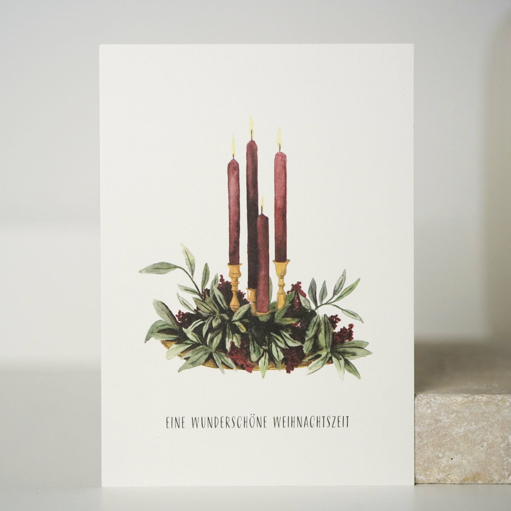 Postkarte | Eine wunderschöne Weihnachtszeit