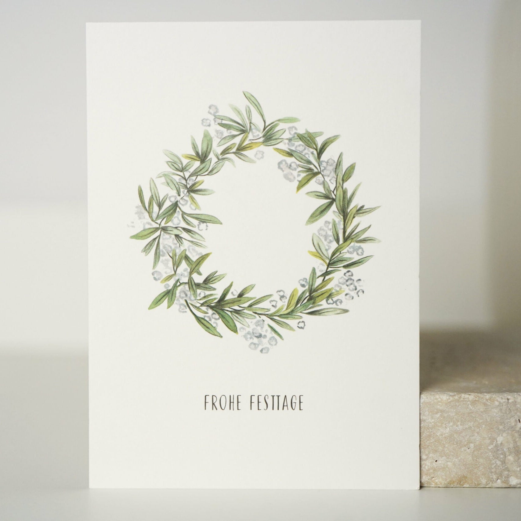 Postkarte | Frohe Festtage