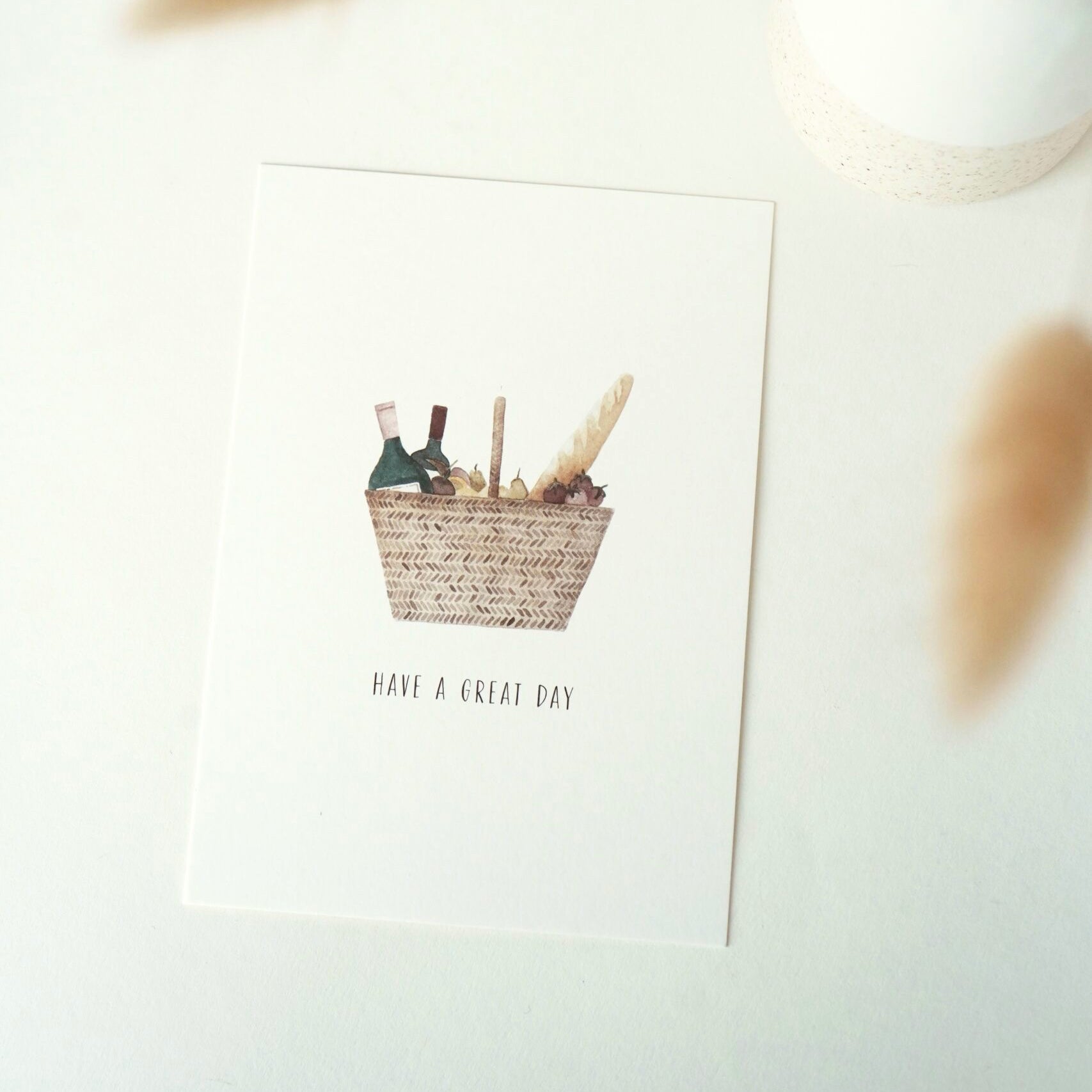 Postkarte | Have a great day