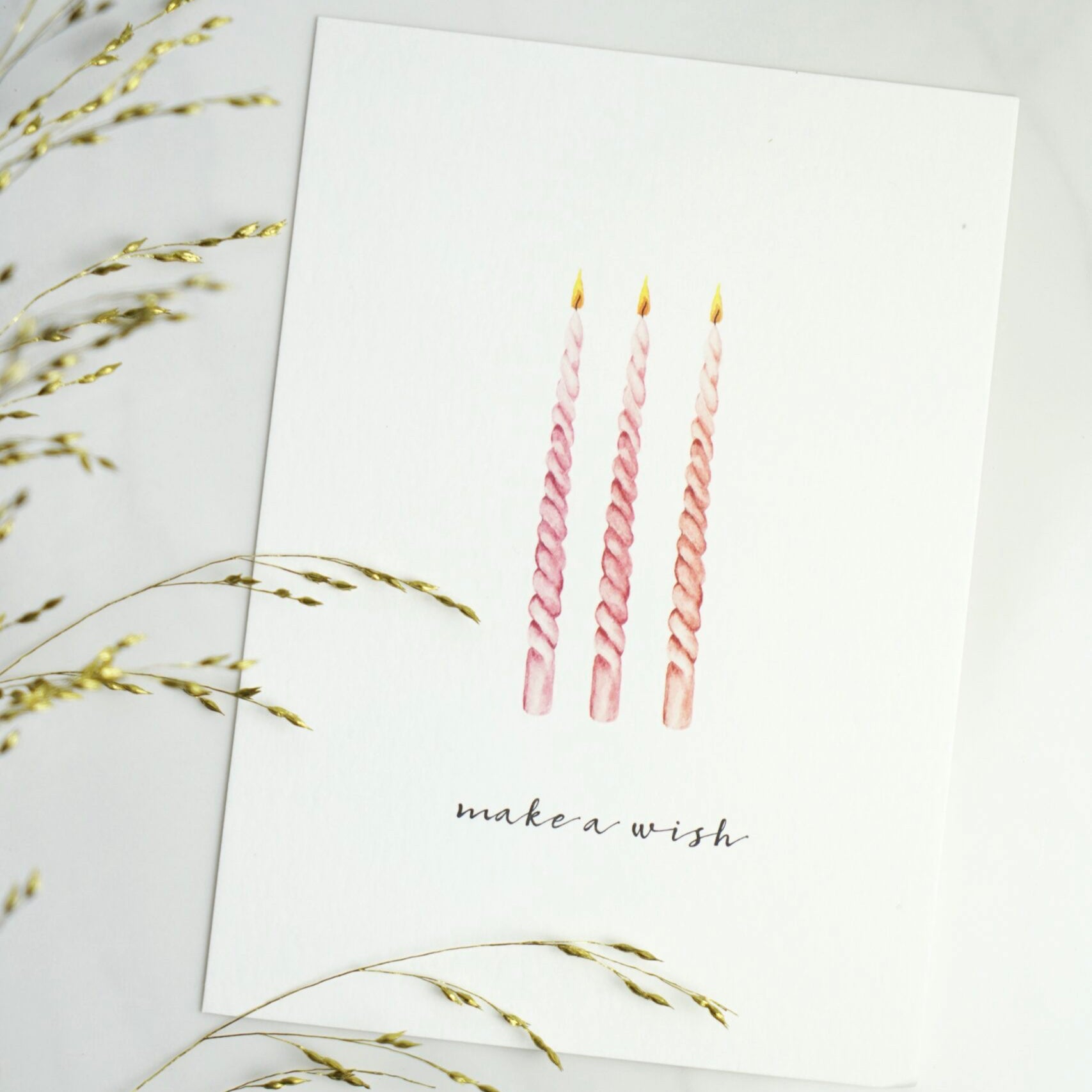 Postkarte | Make a wish