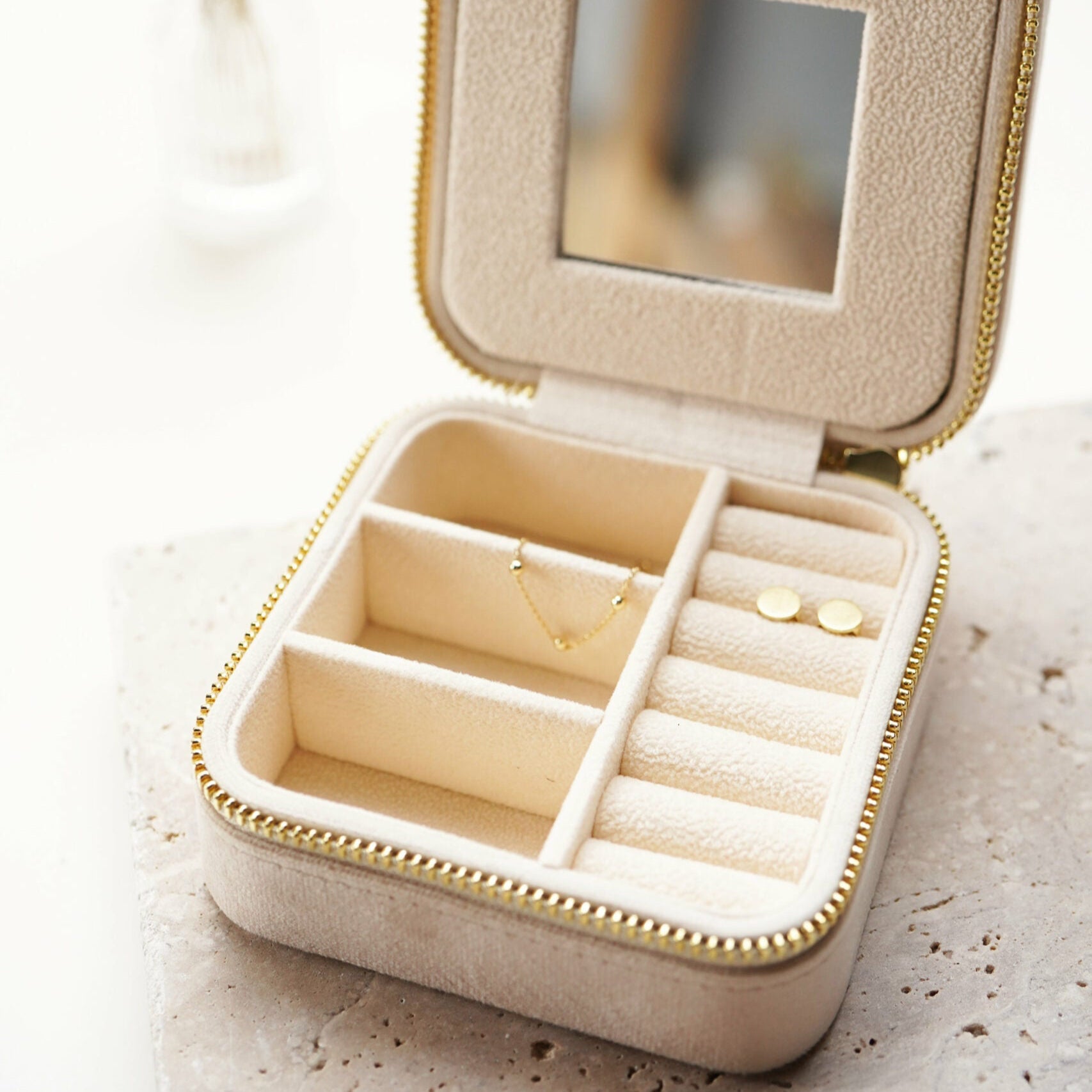 Schmuck Travelcase | Creme