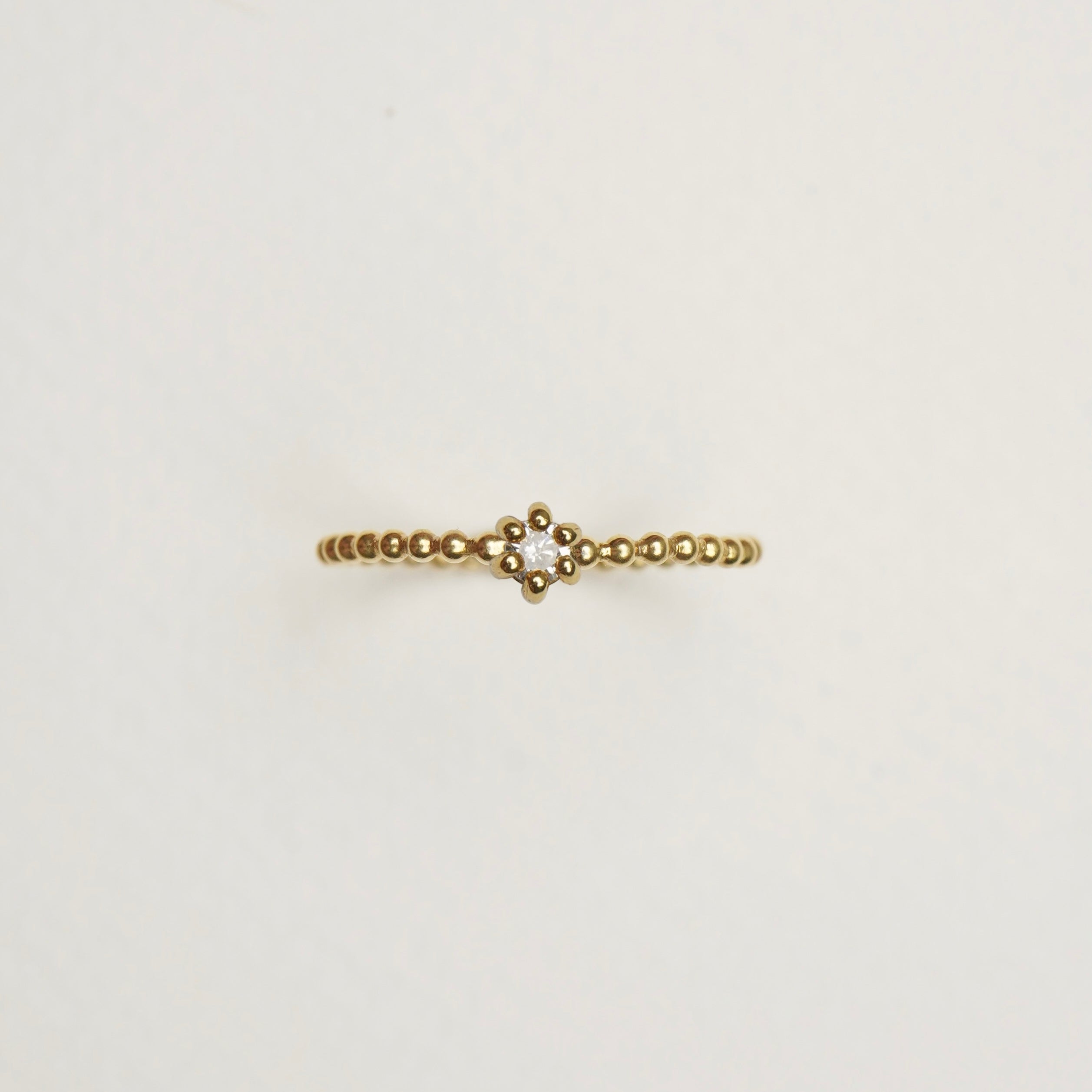 Verlobungsring-Baukasten Gelbgold | 6 | Kügelchen | 6er Krappe 3.5mm