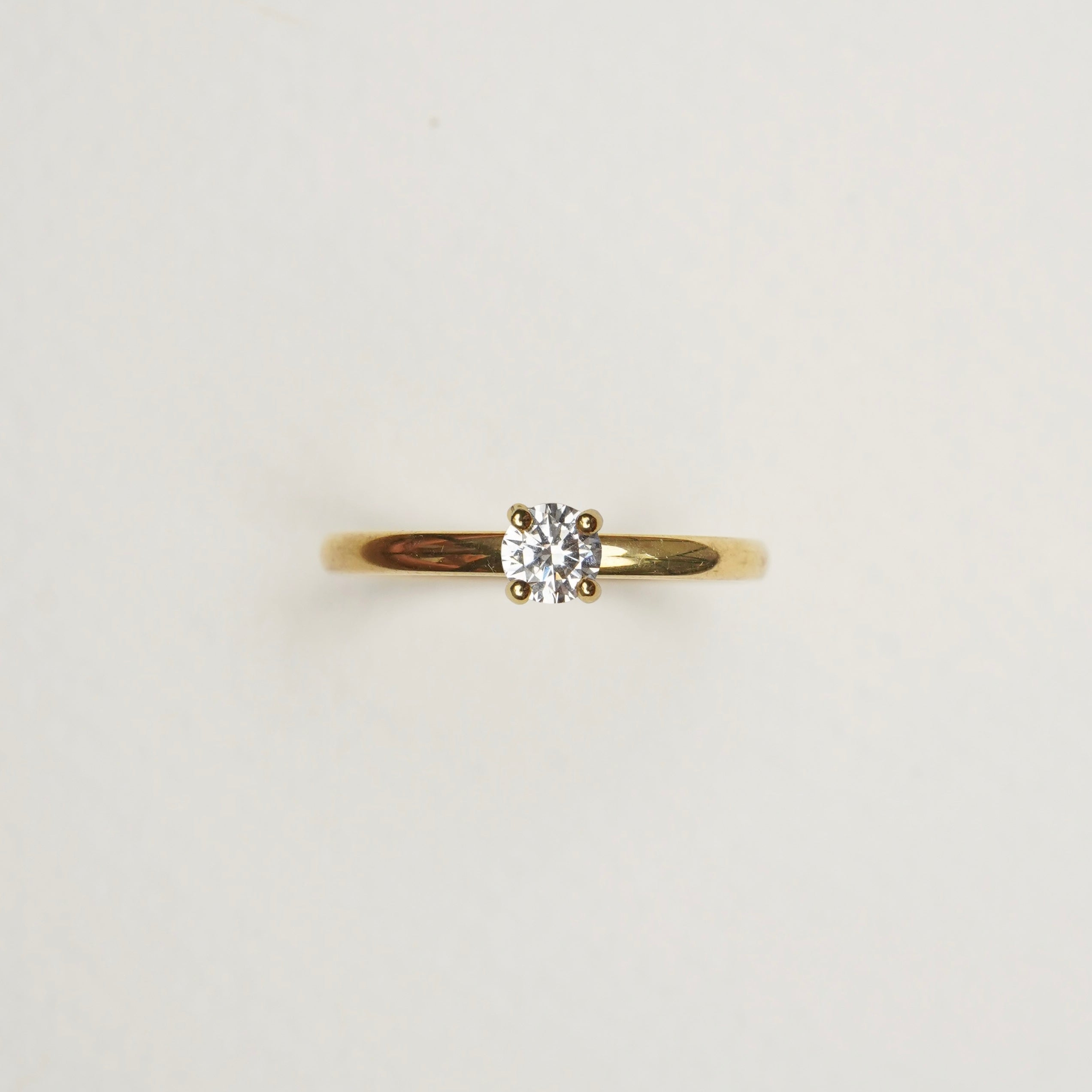 Verlobungsring-Baukasten Gelbgold | 3 | Oval | 4er Krappe 5 mm