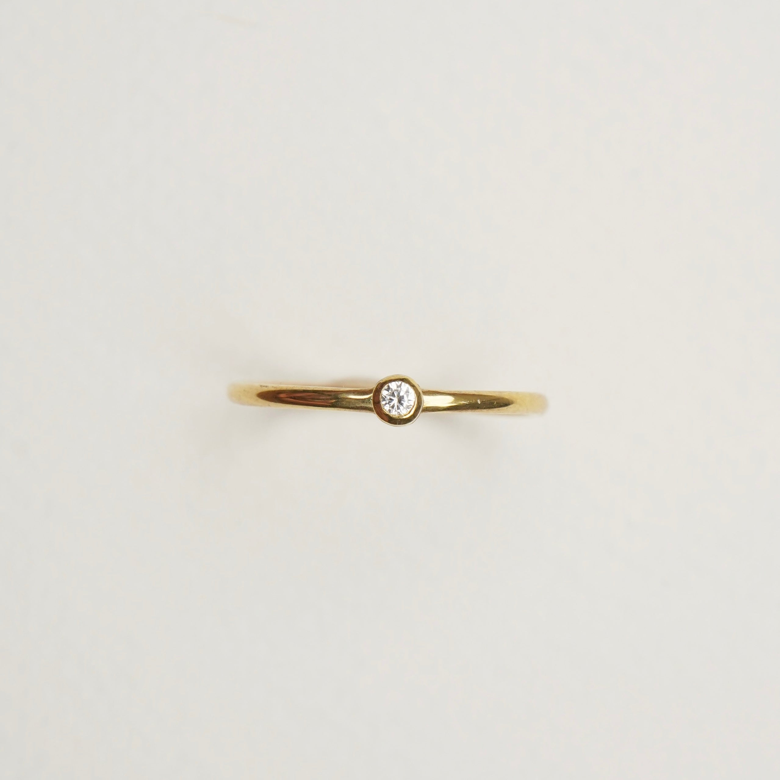 Verlobungsring-Baukasten Gelbgold – Zarge 2 5mm