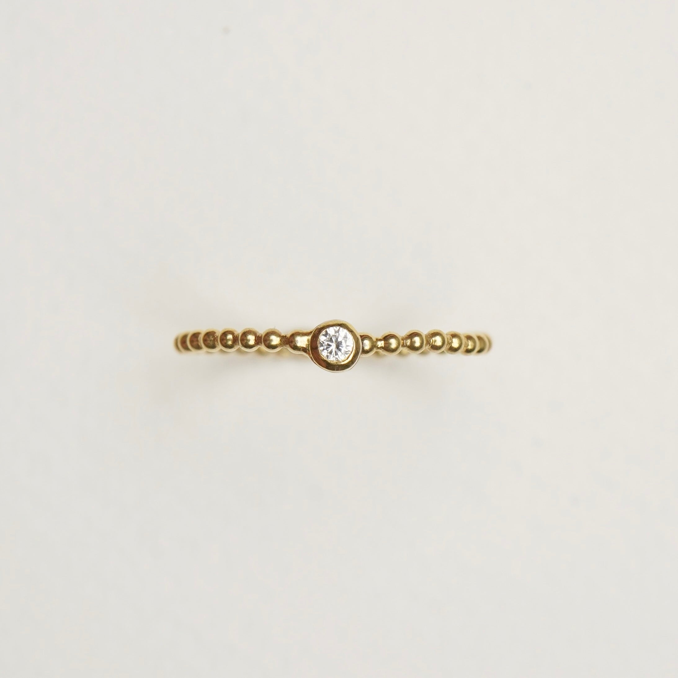 Verlobungsring-Baukasten Gelbgold – Zarge 2 5mm