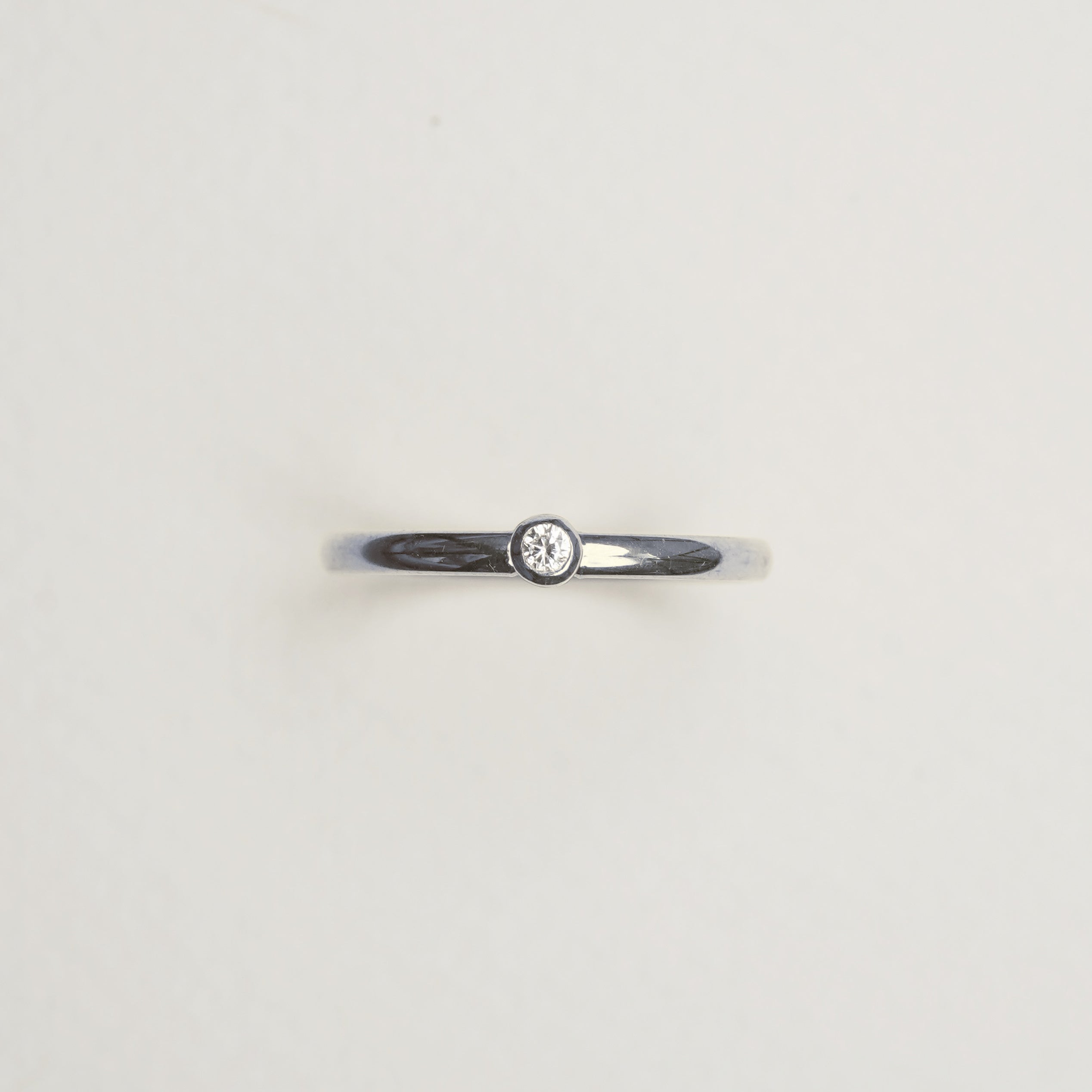 Verlobungsring-Baukasten Weißgold | 3 | Oval | Zarge rund 2.5 mm