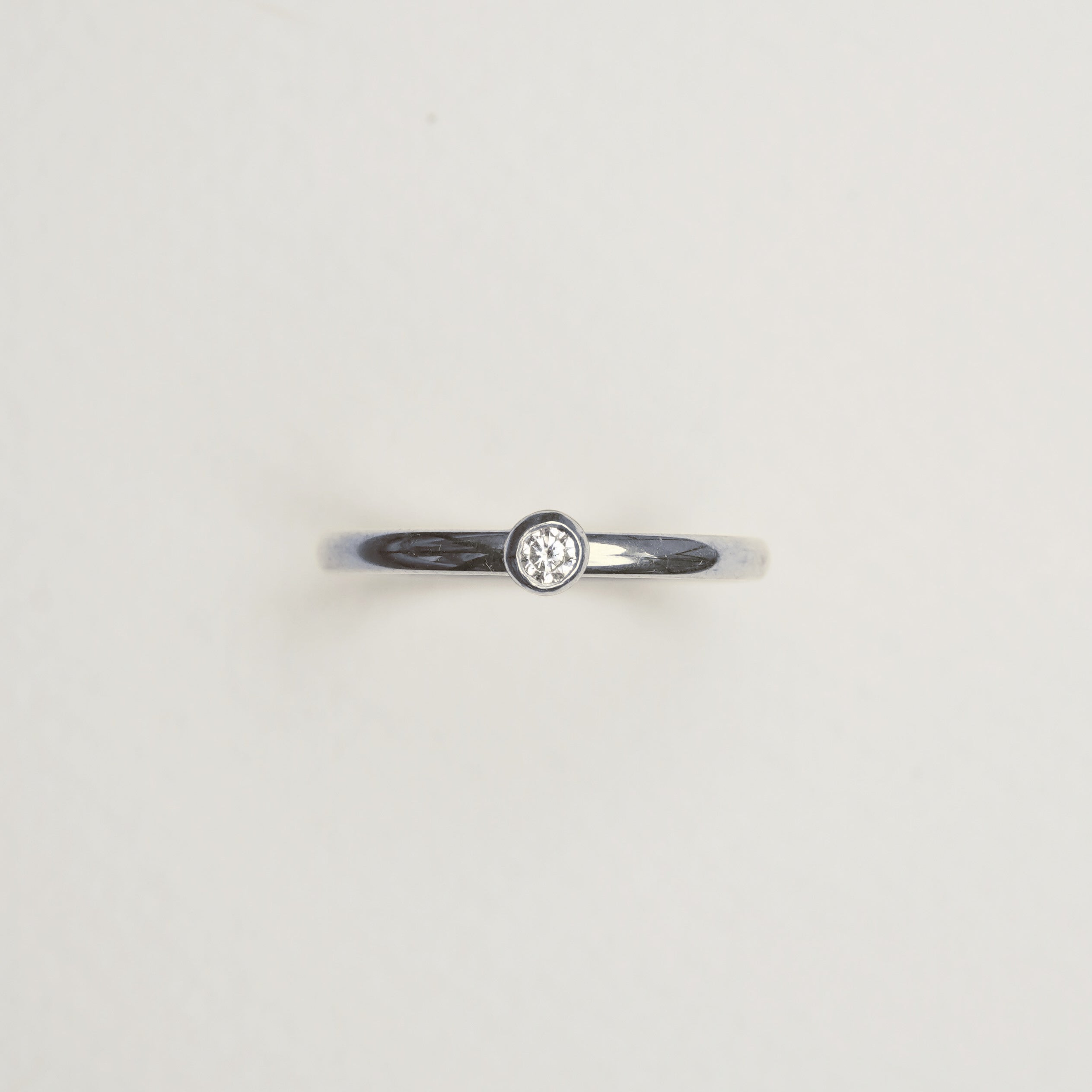 Verlobungsring-Baukasten Weißgold | 3 | Oval | Zarge rund 3 mm