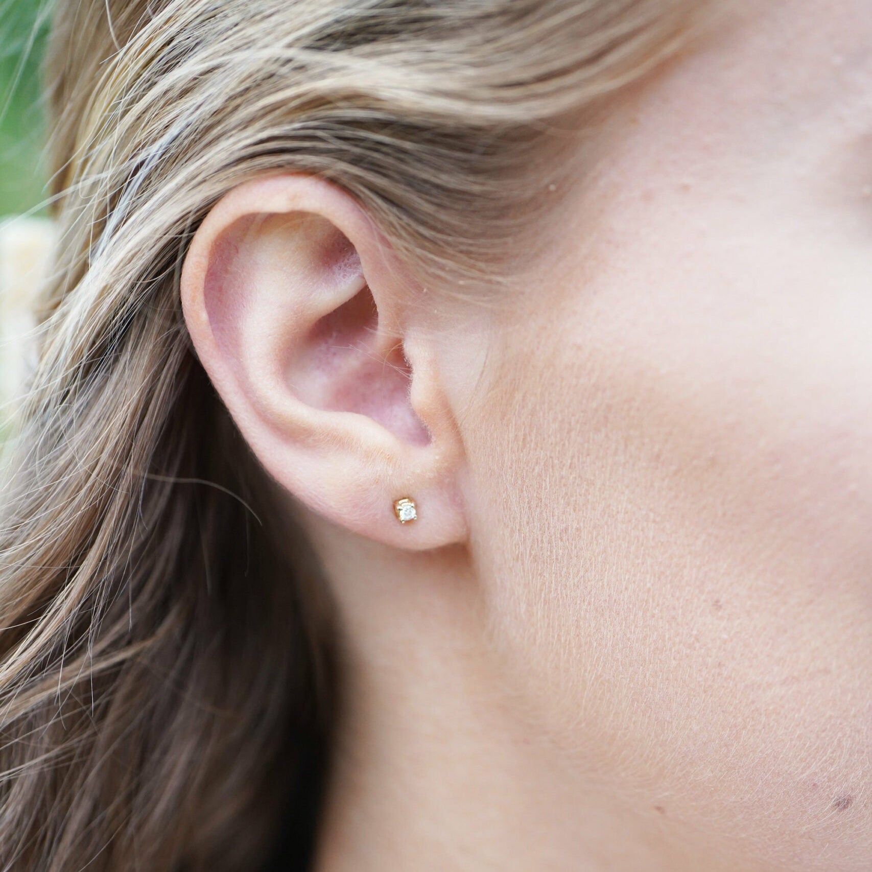 Sparkle | Diamant-Ohrstecker